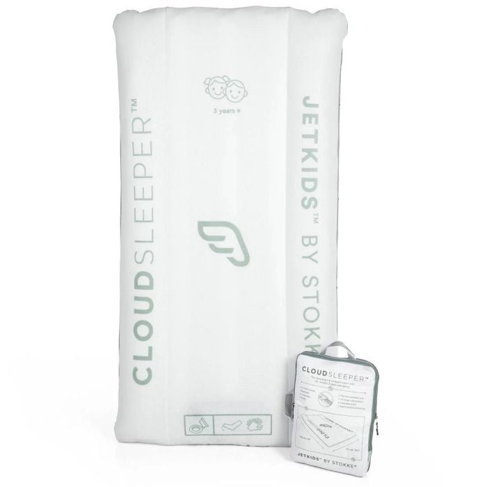 Stokke CloudSleeper Jetkids - dmuchane łóżeczko dziecięce-White