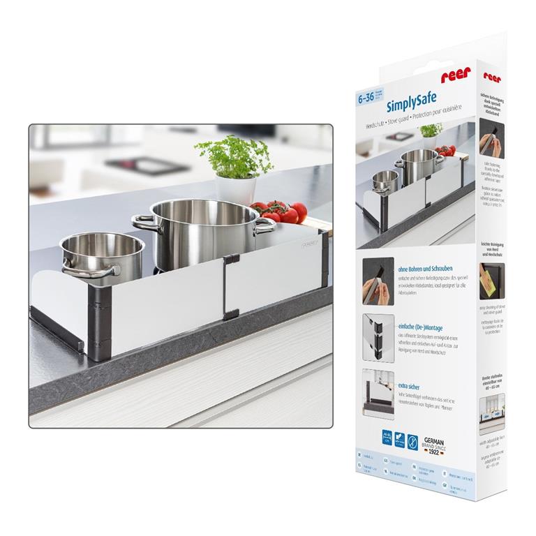 Reer Osłona płyty kuchennej kuchenki szer. 44-65cm