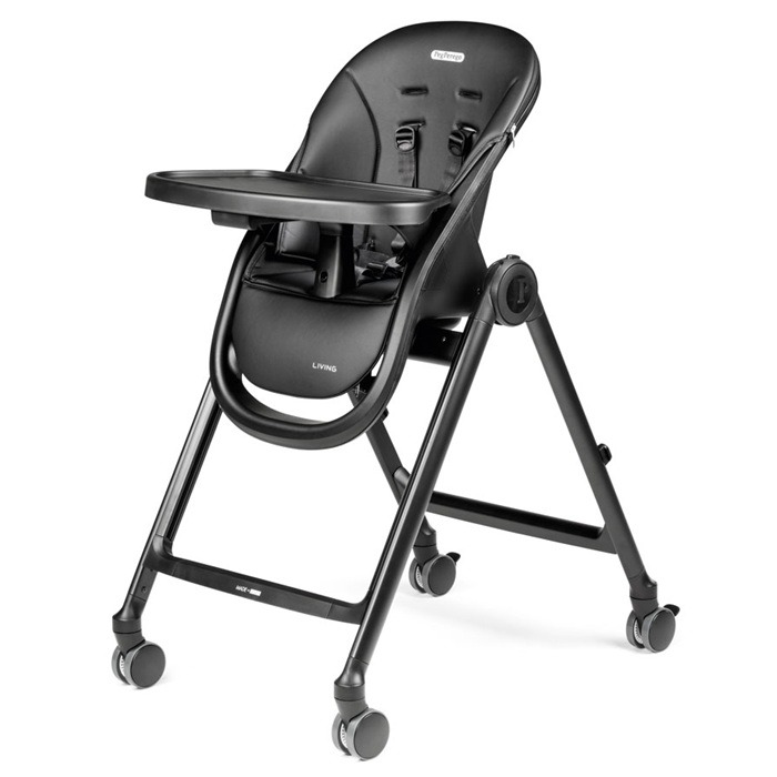 Peg Perego Living Krzesełko do karmienia-True Black