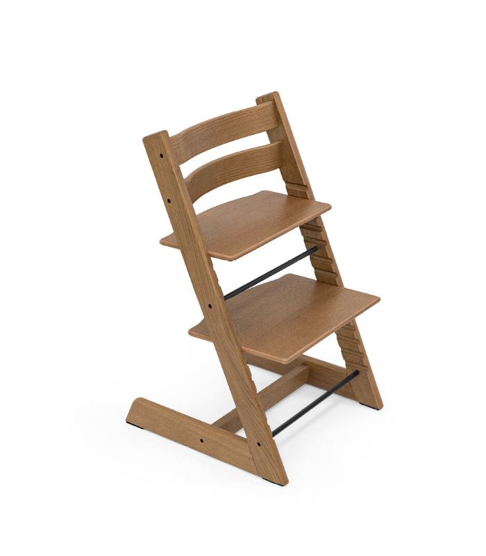 Stokke Tripp Trapp - rosnące krzesełko do karmienia-Brown Oak (drewno dębowe)