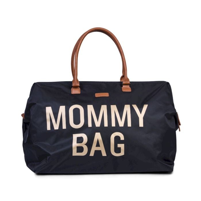 Childhome Mommy Bag - Torba podróżna dla mamy-Czarno-Złota