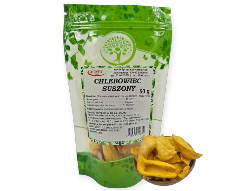 Chlebowiec suszony (JACKFRUIT) 50 g
