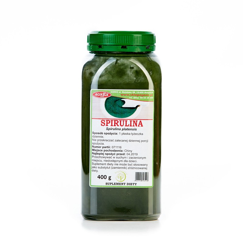 Spirulina 400g - słoik
