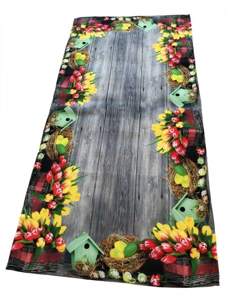 Obrus Wielkanocny Milano 40x140 100% Poliester 858