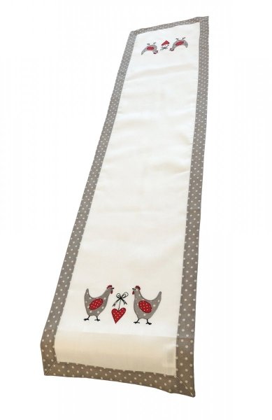 Obrus Wielkanoc 40x170 100% poliester wz. 1164