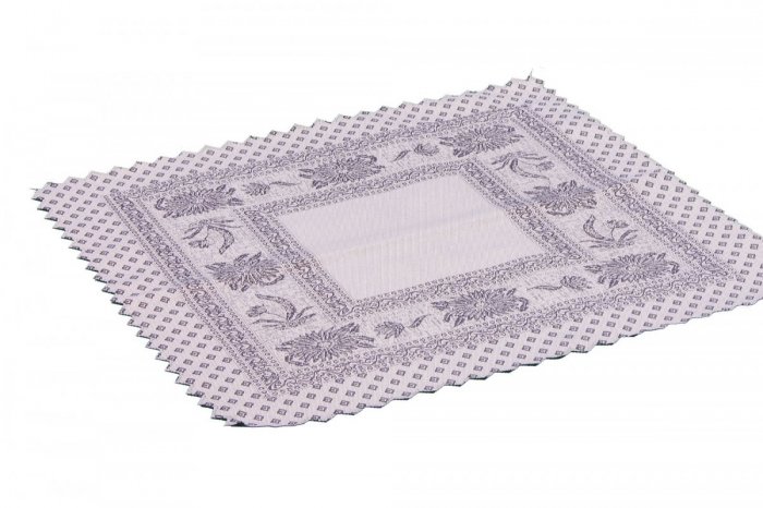 Obrus plamoodporny dwustronny Belissa 3002 40x40 Jedeka Kolor: Szary