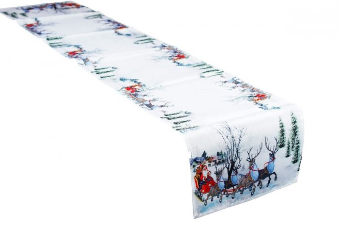 Świąteczny Ozdobny obrus MILANO wz. 511 rozmiar 40x180