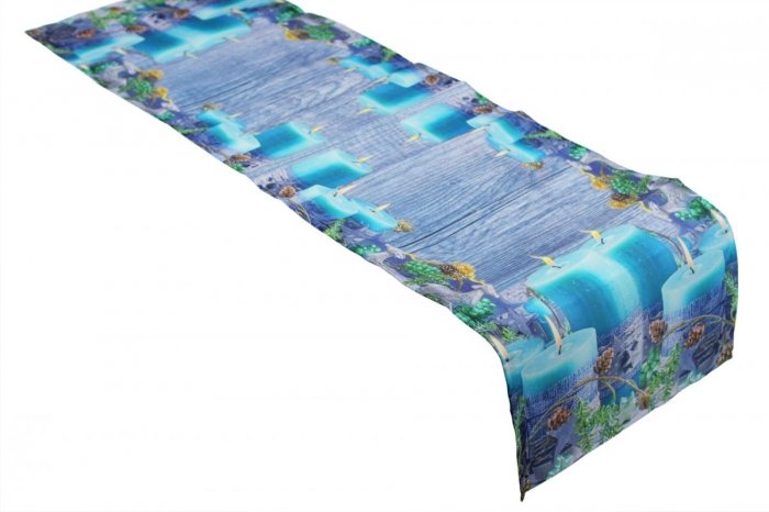 Świąteczny Ozdobny obrus MILANO wz. 478 rozmiar 40x140