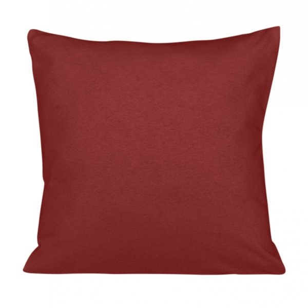 Poszewki na jaśki 40x40 JERSEY wz. D023 (bordowy)