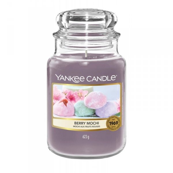 Świeca Yankee Candle Berry Mochi - duży słoik