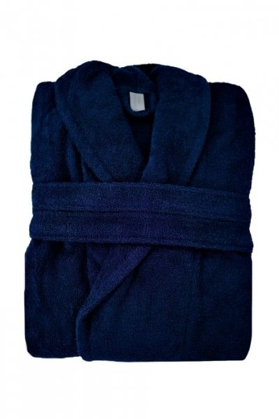 Szlafrok Classic Unisex Granatowy XXL 350 g/m2