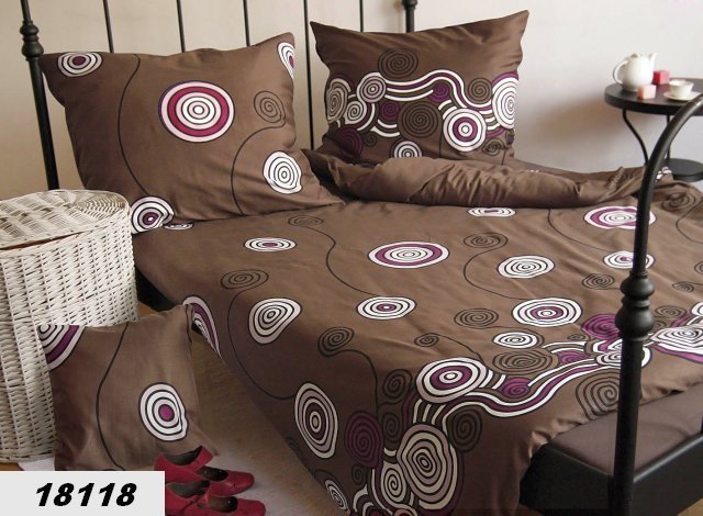 Poszewki na poduszki 70x80 - bawełna satynowa ANDROPOL wz. 18118