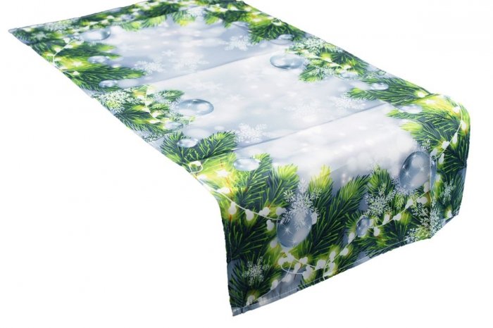 Świąteczny Ozdobny obrus MILANO wz. 491 rozmiar 50x100