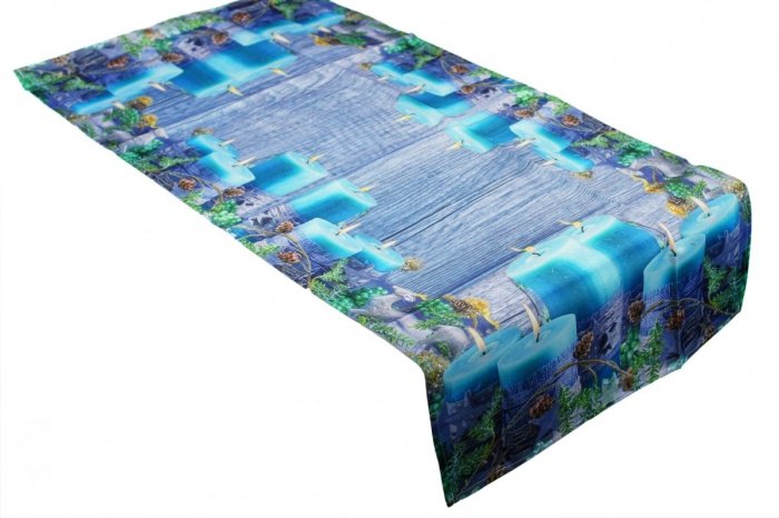 Świąteczny Ozdobny obrus MILANO wz. 478 rozmiar 55x120