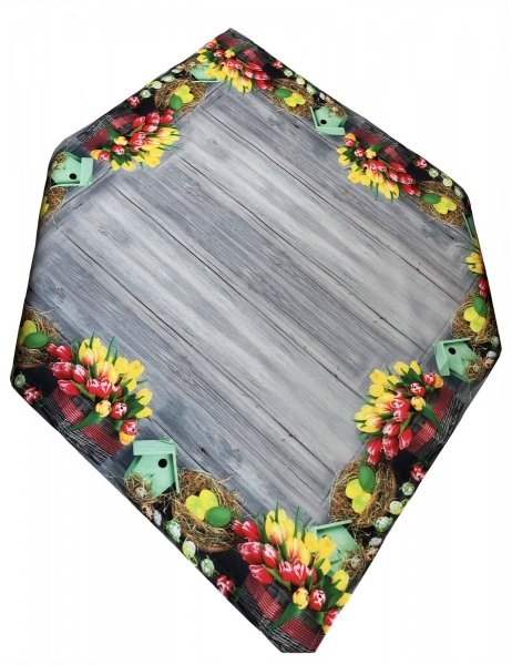 Obrus Wielkanocny Milano 85x85 100% Poliester H858