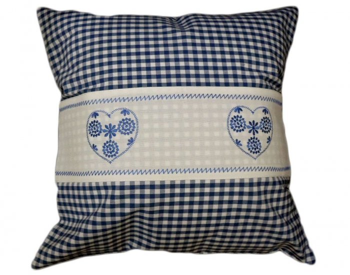 Poszewka na poduszkę 40x40 - Walentynkowe wzory 100% poliester wz. 9247HB