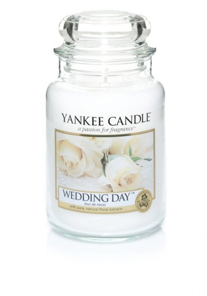 Świeca Yankee Candle Wedding Day - duży słoik