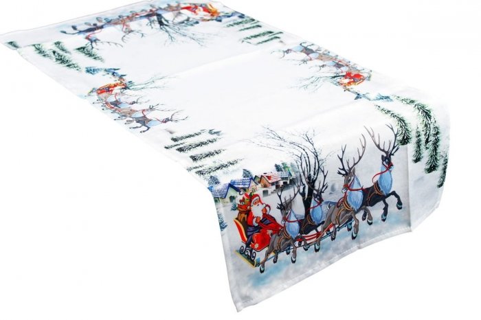 Świąteczny Ozdobny obrus MILANO wz. 511 rozmiar 50x100