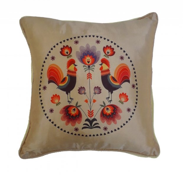 Poszewka LUDOWA Jedeka z mikrofibry 40x40 wz. 05