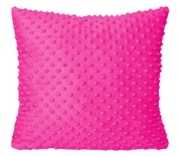 Poszewka MINKY rozmiar 40x40 wz. 08 jasny fiolet