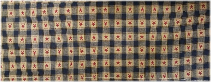 Obrus kratka 50x100 cm kolor: boton granat