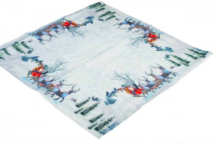 Świąteczny Ozdobny obrus MILANO wz. 511 rozmiar 85x85