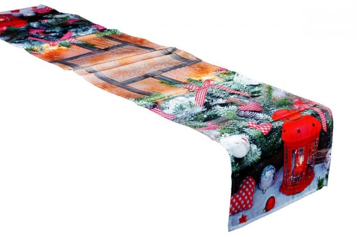 Świąteczny Ozdobny obrus MILANO wz. 562 rozmiar 40x180