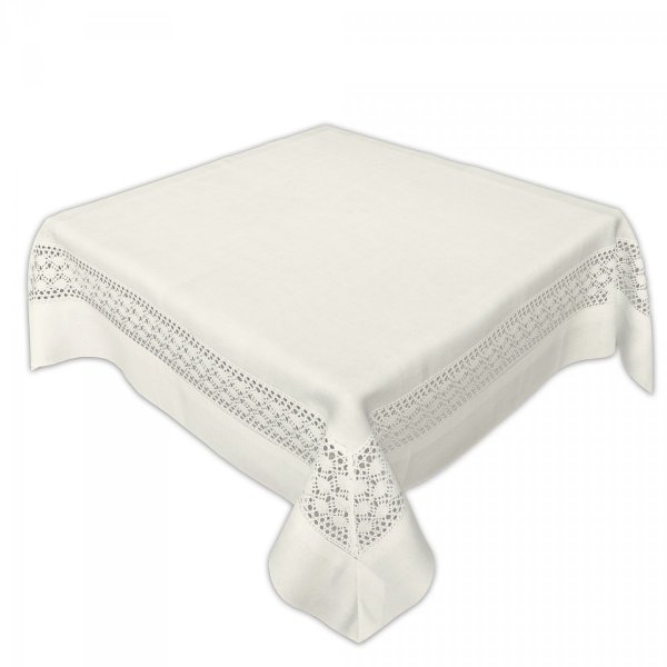 Obrus LEN 140x350 100% poliester wz. 313 krem