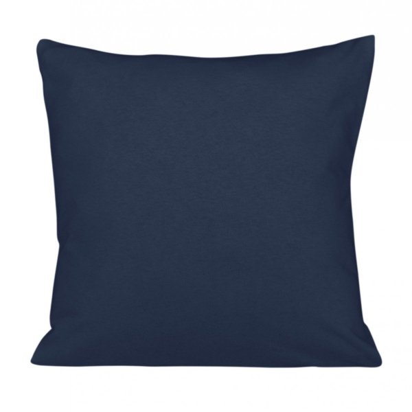 Poszewki na jaśki 40x40 JERSEY wz. ciemny granat (026)