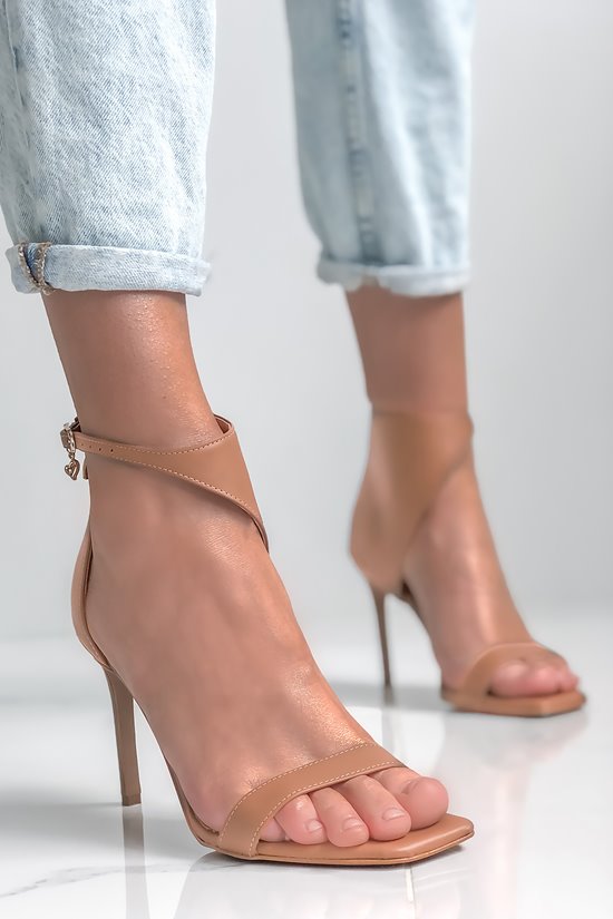 Sandały damskie 65 - 7 Dark camel