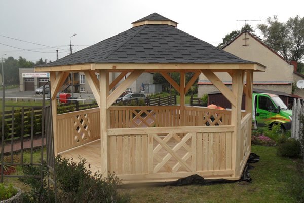 Altana 14 Drewniana 4 m Łubin