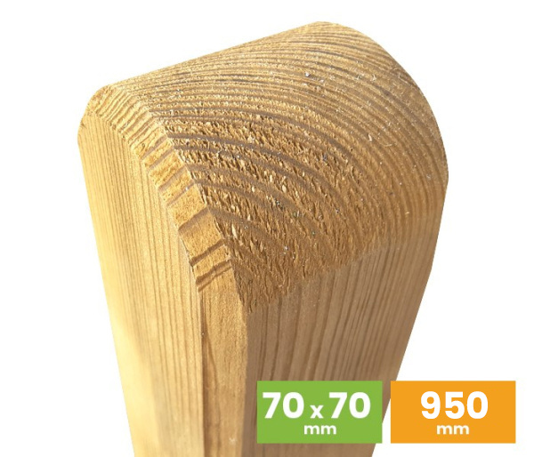 Ogrodzenia Słupek RK 7 x 7 x 95 cm