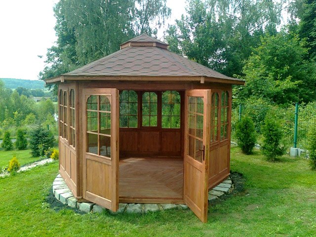 Altana 15 Drewniana 4 m Storczyk