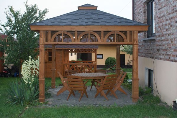 Altana 6 Drewniana Chaber 4 x 4 m