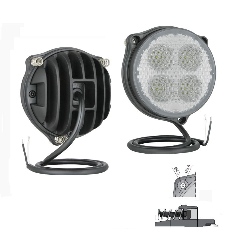 Lampa robocza LED 58° 1500lm przewód CRC5F.52022 Wesem