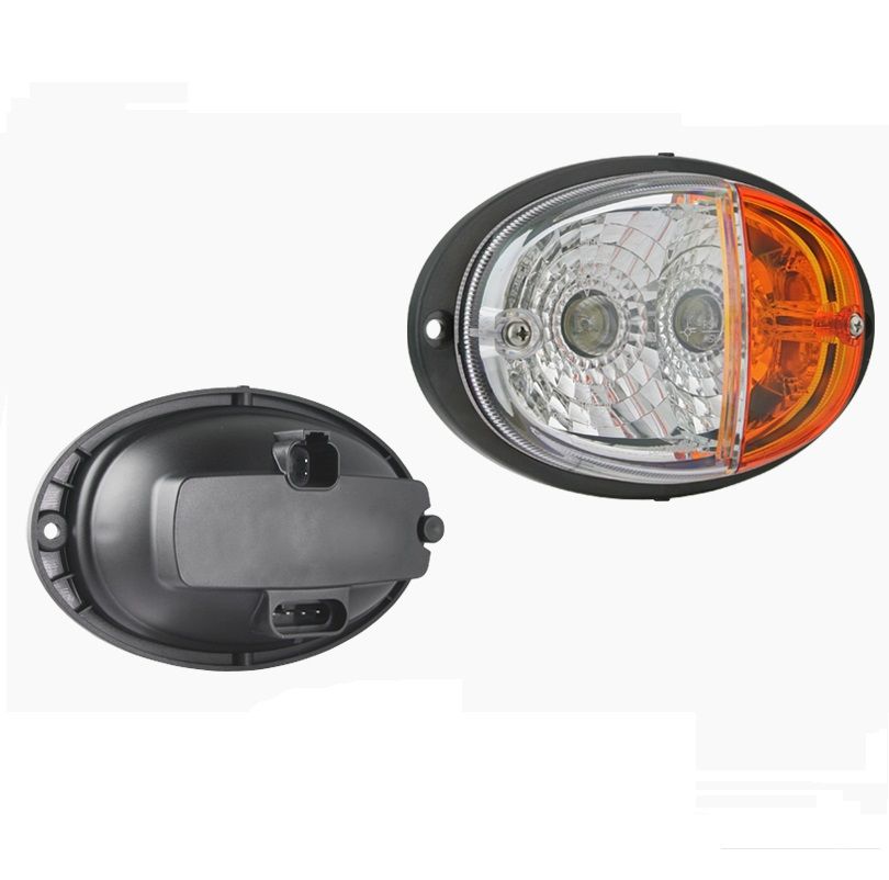 Lampa przednia zabudowy SuperSeal DT04-4P żarówki 24V LT3.48492 Wesem