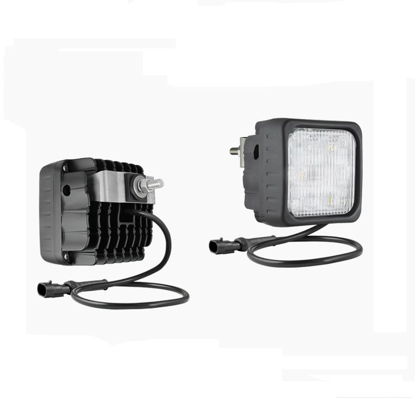 Lampa robocza LED 800lm z uchwytem tylnym i przewodem AMP SuperSeal LED3.47705 Wesem