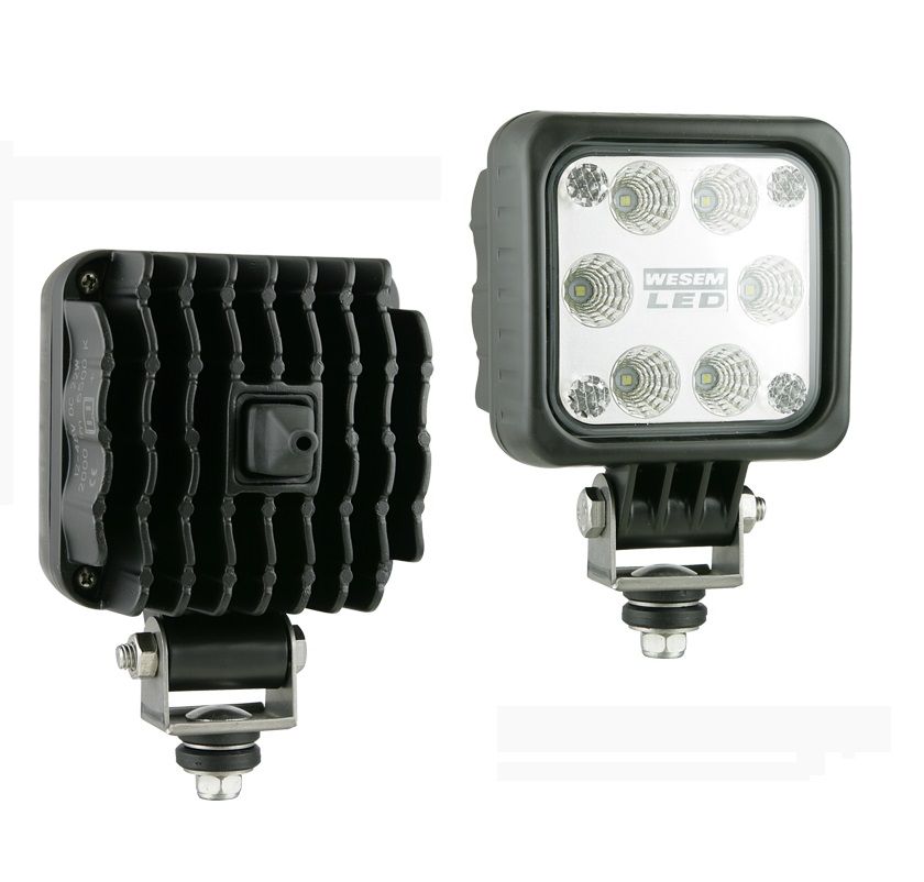 Lampa robocza LED 1500lm 50° złącze AMP Faston LED1F.47406 Wesem