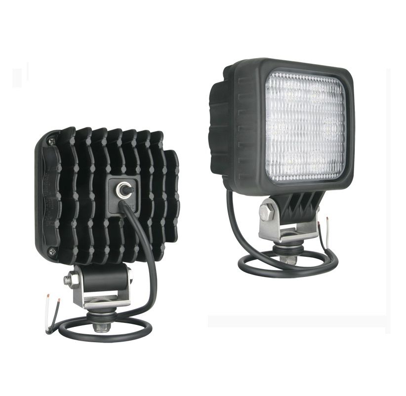 Lampa robocza LEDF 50° 2500lm przewód włącznik LED6.49880 Wesem