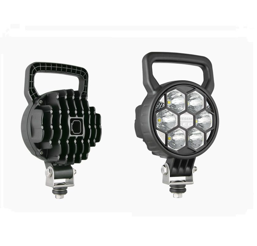 Lampa robocza LED 2000lm złącze DT04-2P CRC3D.50217 Wesem