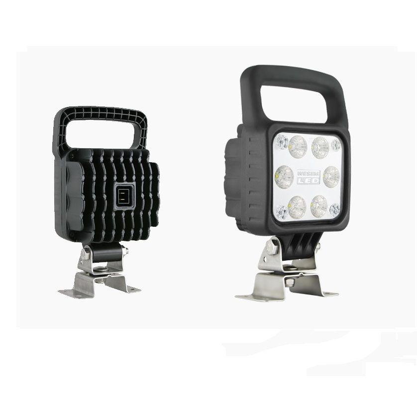 Lampa robocza LED 3000lm uchwyt omega złącze AMP LED9C.53936 Wesem