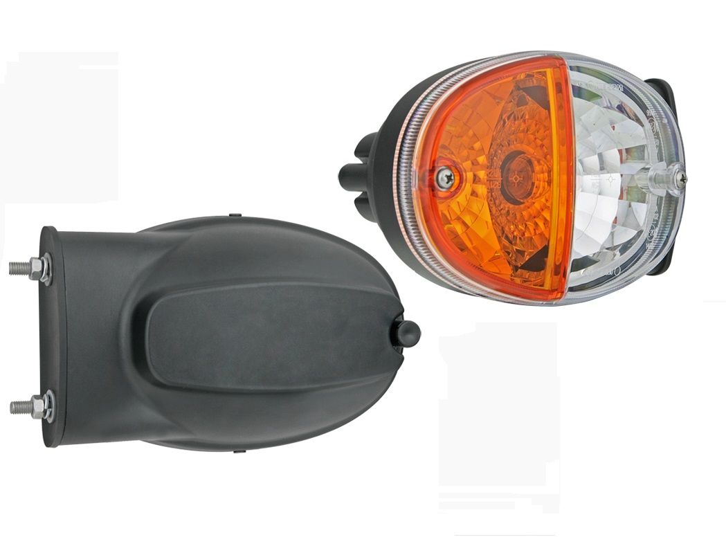 Lampa przednia z bocznym umocowaniem żarówki 12V LT3.48481 Wesem