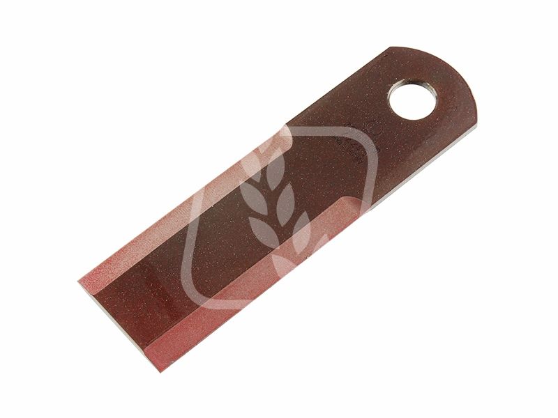 Nóż sieczkarni gładki 173x50x4mm Fi18mm 060017 Rasspe