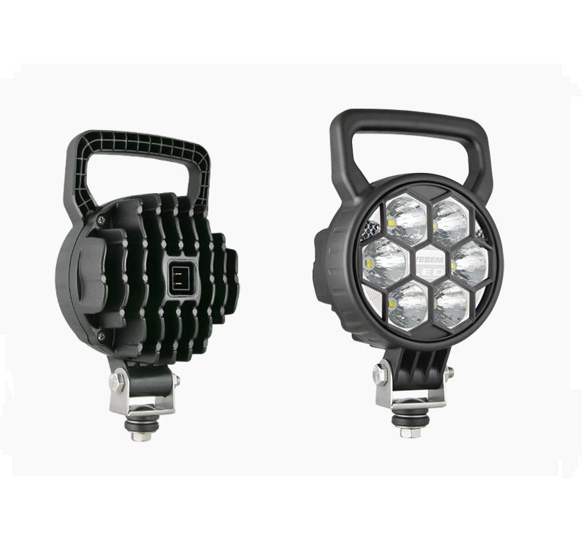Lampa robocza LED 1500lm złącze AMP CRC3B.49216 Wesem
