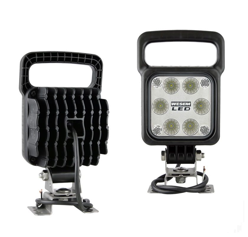 Lampa robocza LED 50° 2000lm przewód LED2F.47630 Wesem
