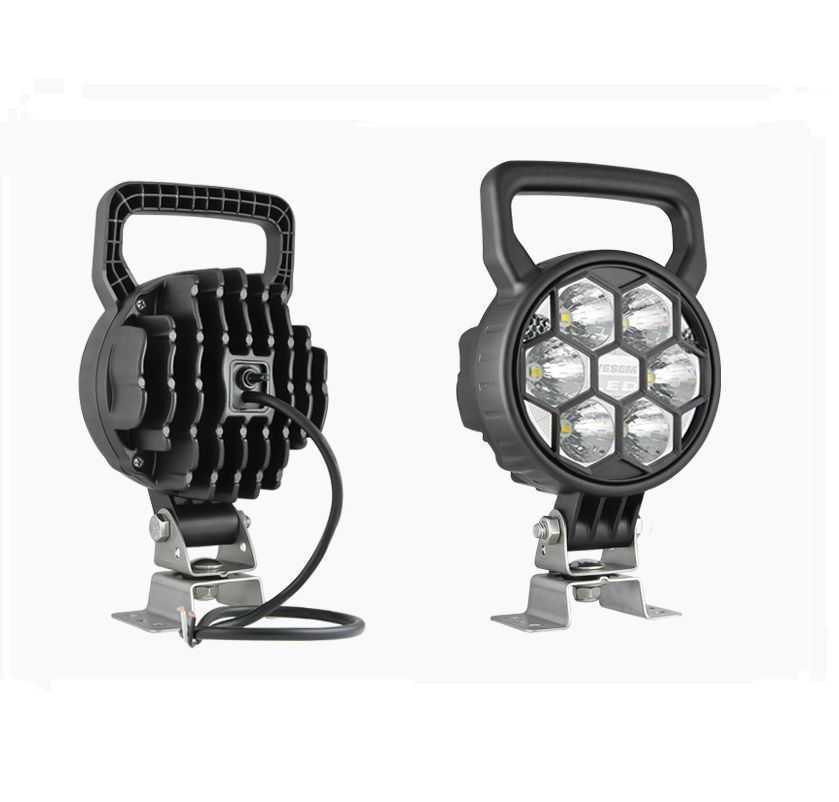 Lampa robocza LED 2000lm przewód i włącznik CRC3D.50283 Wesem
