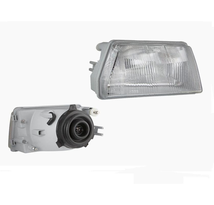 Reflektor przedni Fiat Cinquecento lewy z korektorem ręcznym 0297.45401 Wesem