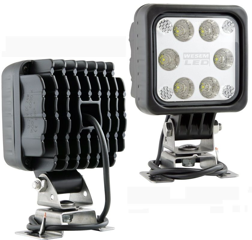 Lampa robocza LED 2500lm przewód LED8F.51020 Wesem
