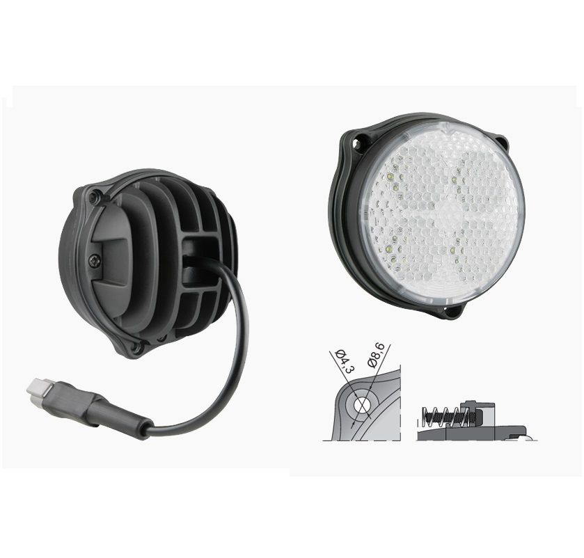 Lampa robocza LED 58° 1000lm DT04-2P CRC5E.51926 Wesem