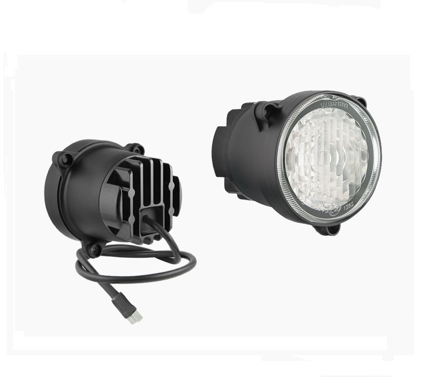 Przeciwmgielny reflektor z diodami LED przewodem i złączem Deutsch DT04-2P CDC2.48032 Wesem